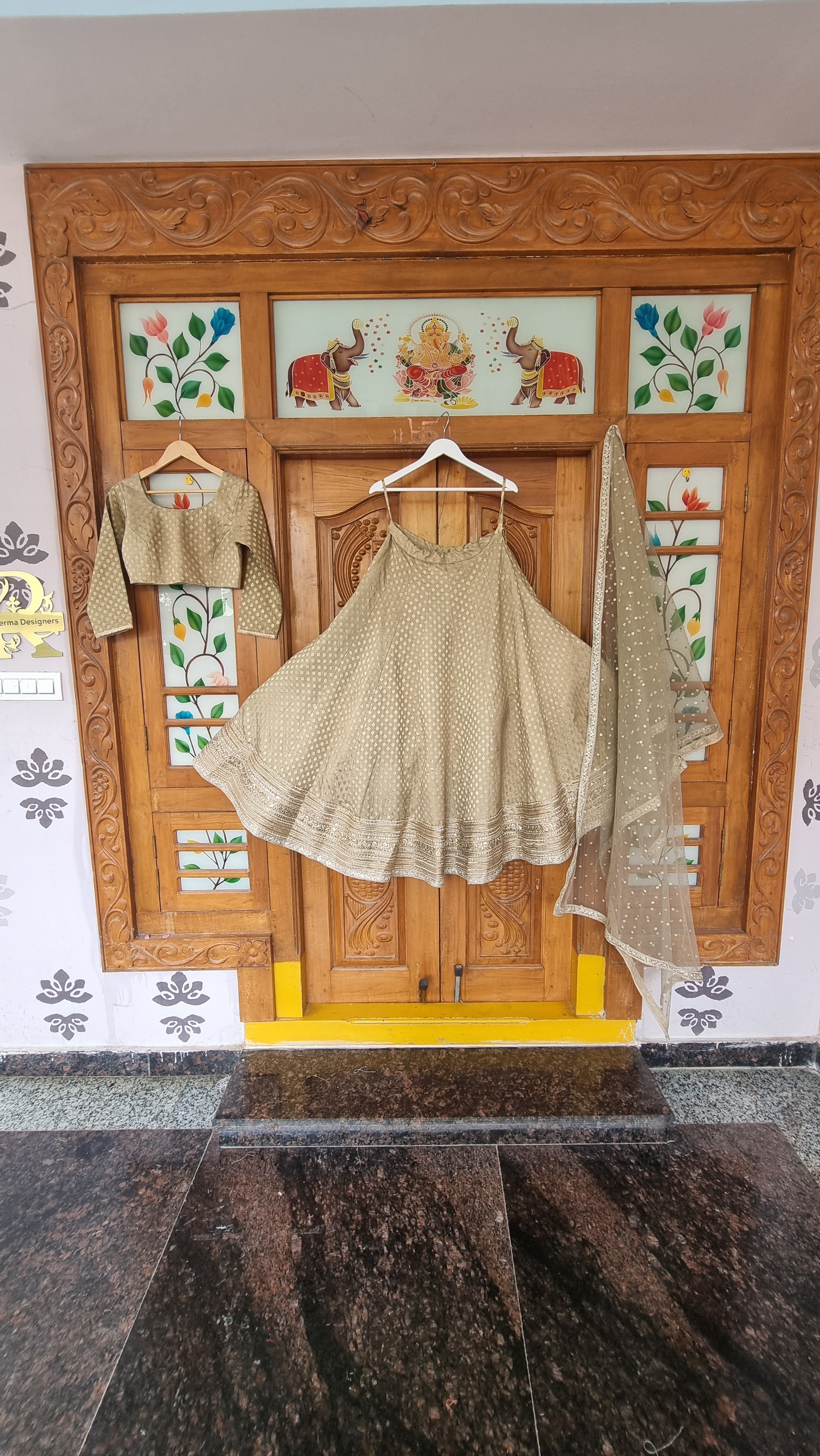 The Gilded Heritage Royal Banarasi Lehenga