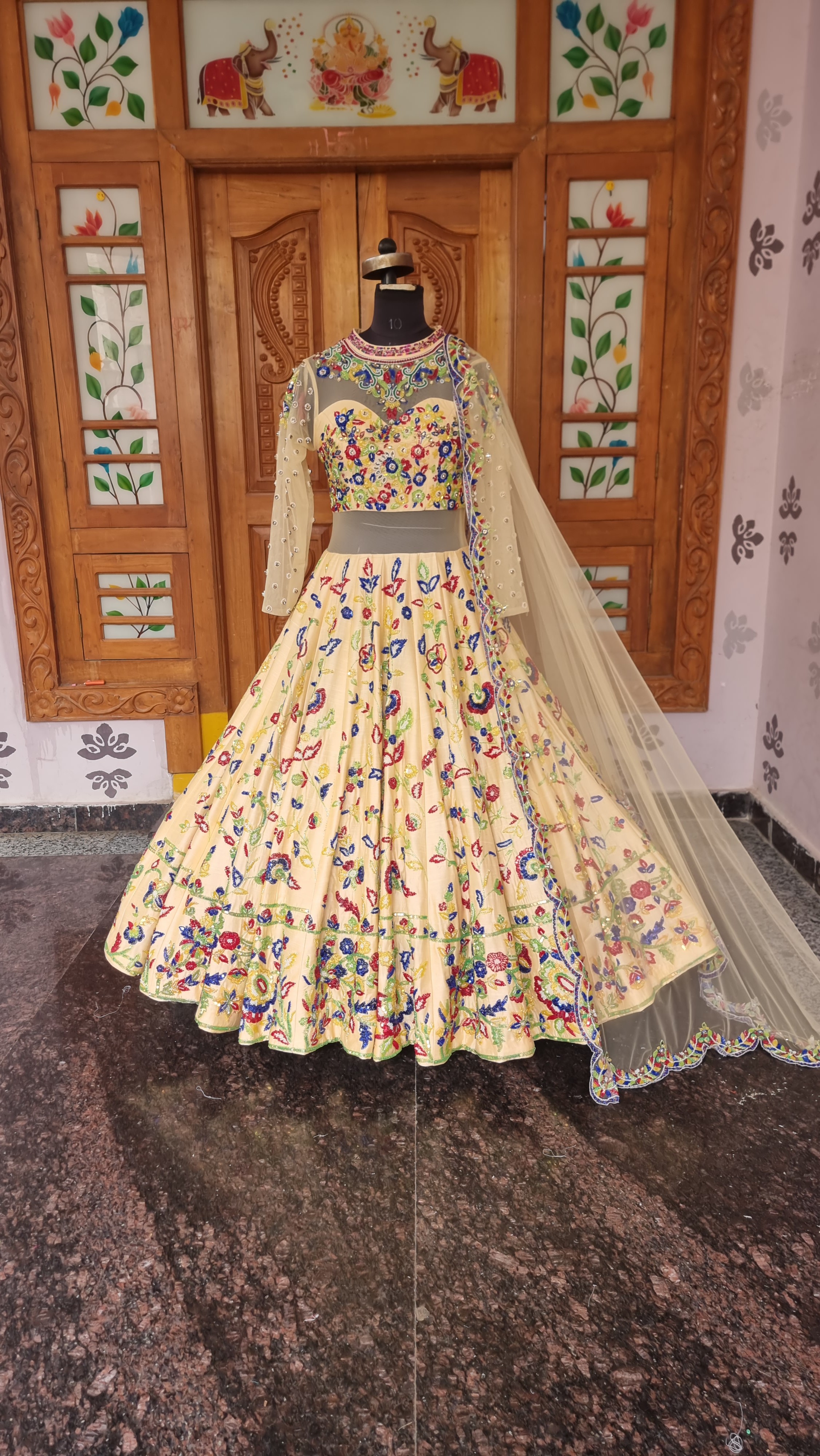 The Gilded Rajkumari Heritage Bridal Lehenga