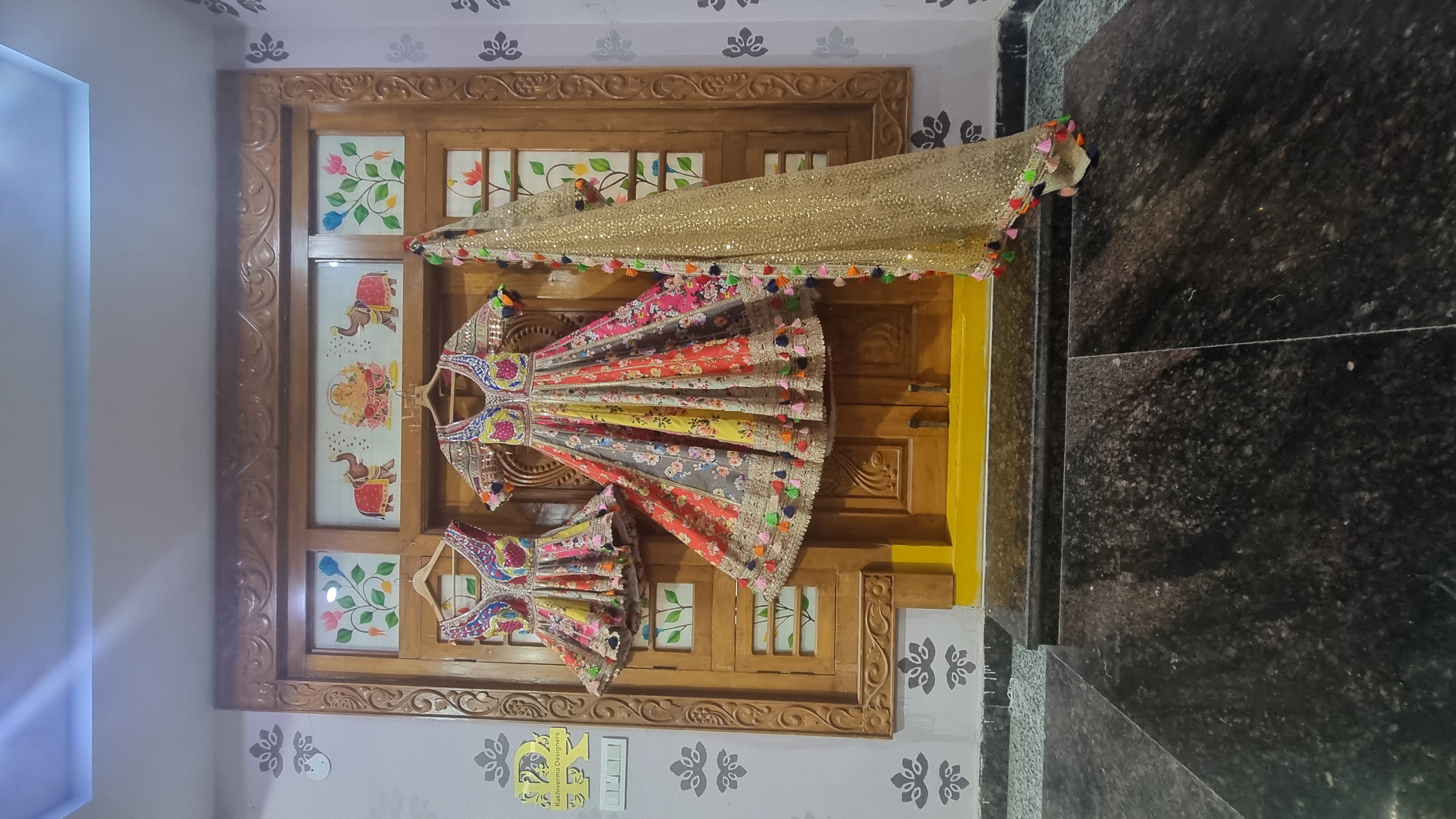 The Vasant Utsav – Heritage Multi-Color Patola Inspired Lehenga