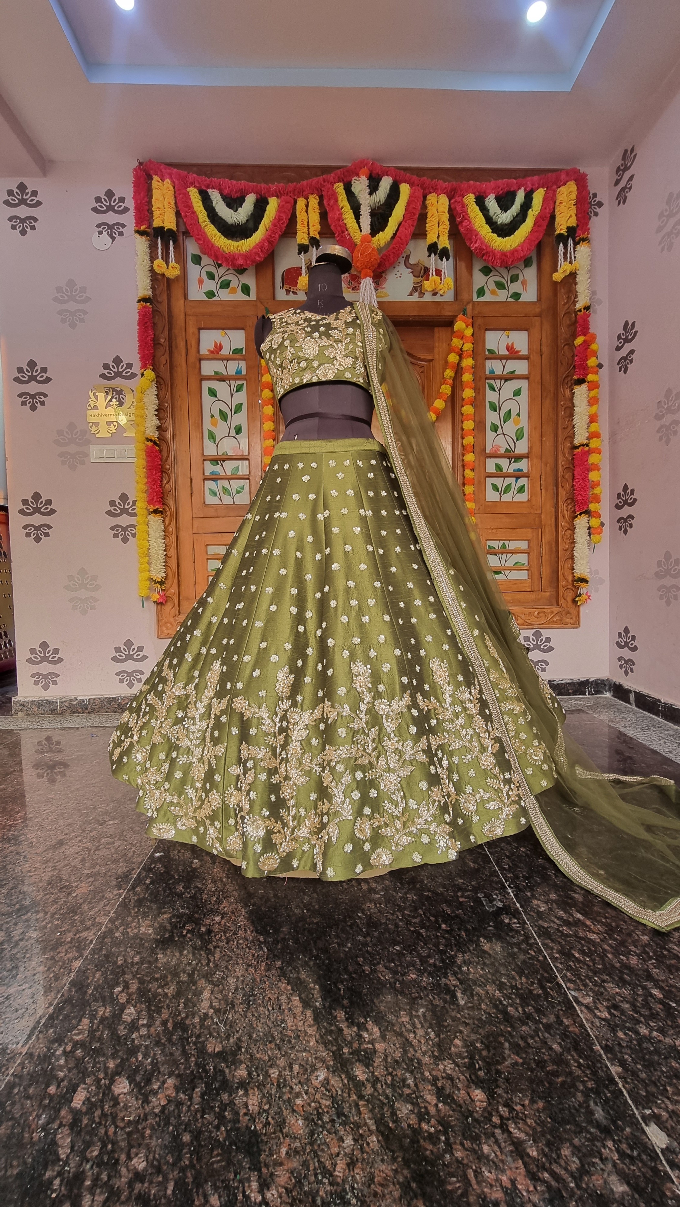 The Meera Sage Heritage Lehenga